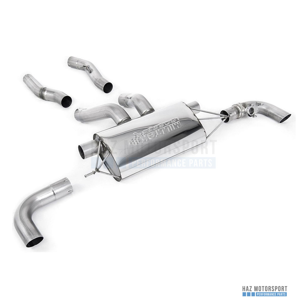 Milltek Sport Axle Back Exhaust – BMW 2 Series M240i Coupé (2022 on) – photo 3