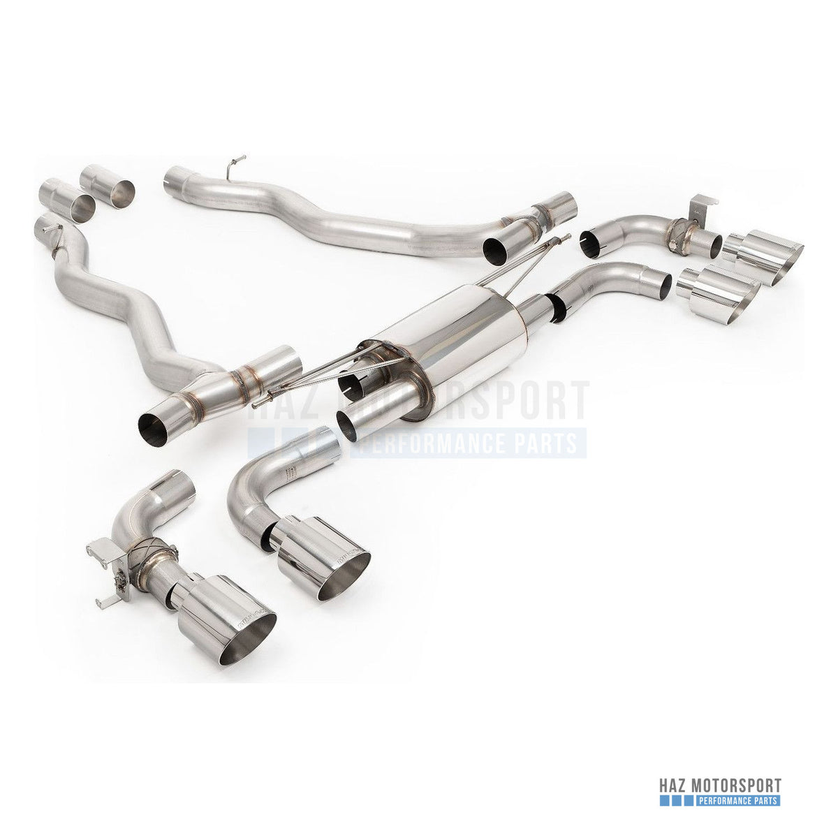 Milltek Sport Axle Back Exhaust – BMW M5 G90/G99 (UK/EU Spec) (2025 on) – photo 1