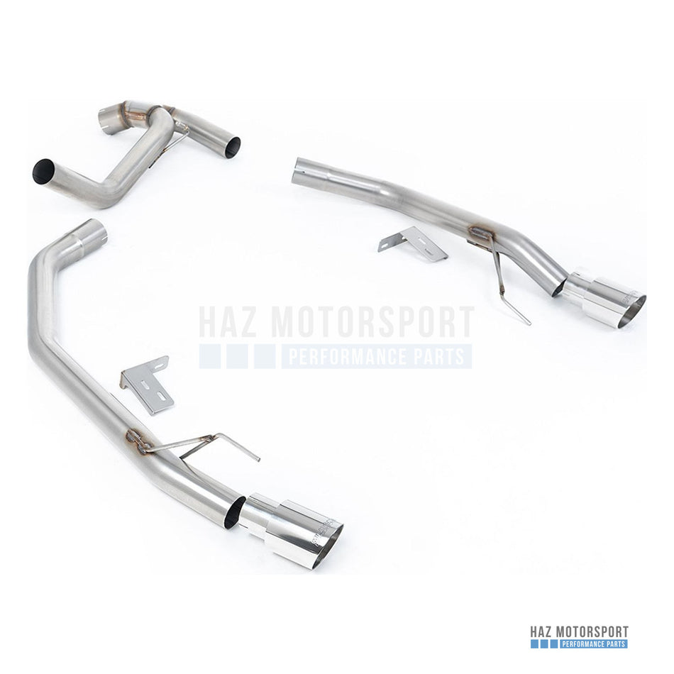 Milltek Sport Axle Back Exhaust – Ford Ranger 2.0 Bi-Turbo Diesel (2022 on) – photo 1