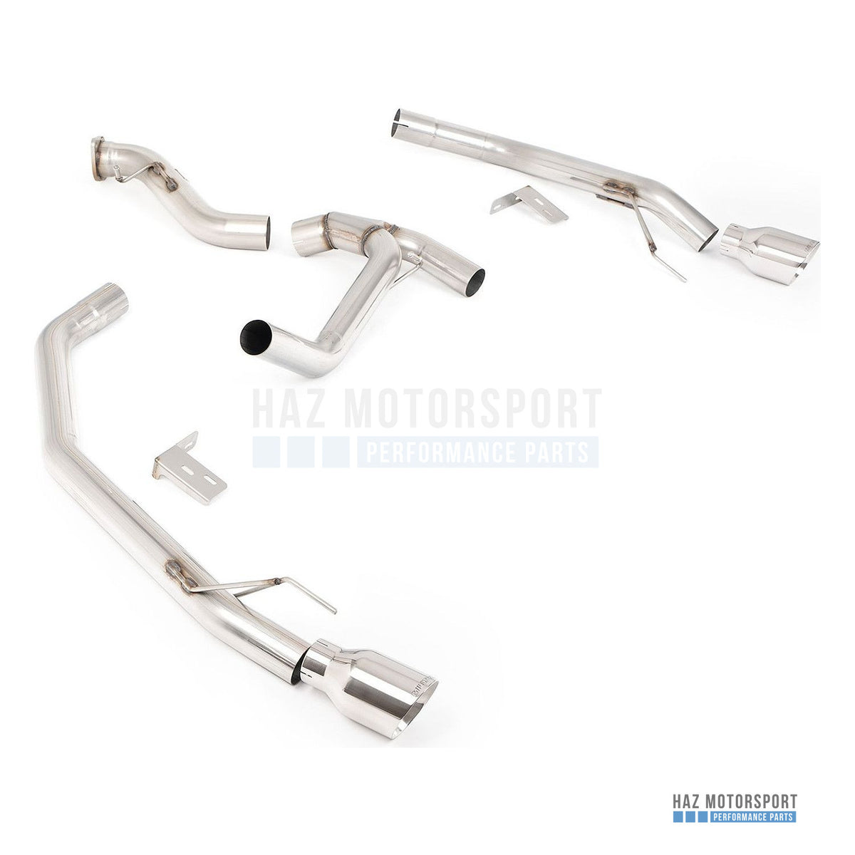 Milltek Sport Axle Back Exhaust – Ford Ranger 3.0 V6 TDCI/ VW Amarok V6 Diesel (2023 on) – photo 1
