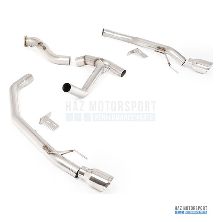 Milltek Sport Axle Back Exhaust – Ford Ranger 3.0 V6 TDCI/ VW Amarok V6 Diesel (2023 on) – photo 1