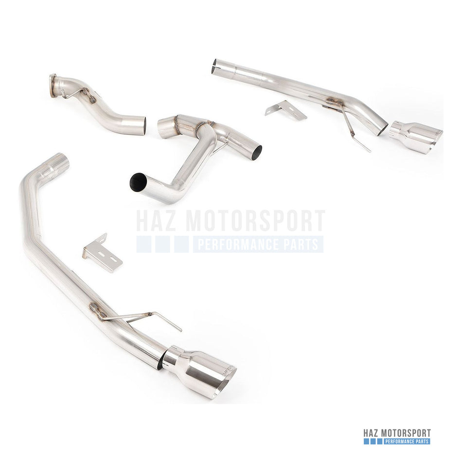 Milltek Sport Axle Back Exhaust – Ford Ranger 3.0 V6 TDCI/ VW Amarok V6 Diesel (2023 on) – photo 1