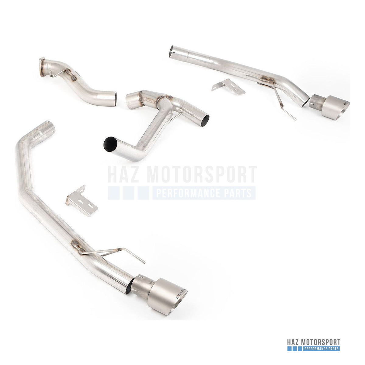 Milltek Sport Axle Back Exhaust – Ford Ranger 3.0 V6 TDCI/ VW Amarok V6 Diesel (2023 on) – photo 3