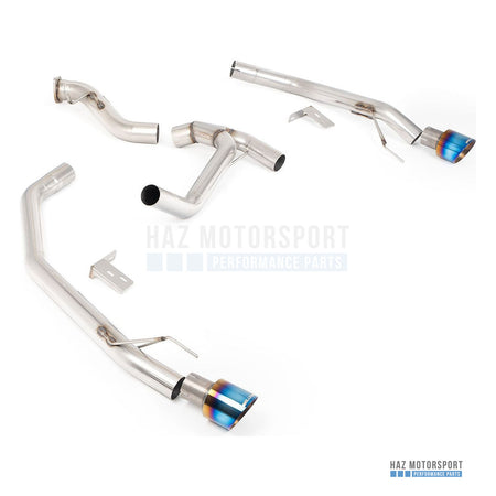 Milltek Sport Axle Back Exhaust – Ford Ranger 3.0 V6 TDCI/ VW Amarok V6 Diesel (2023 on) – photo 4