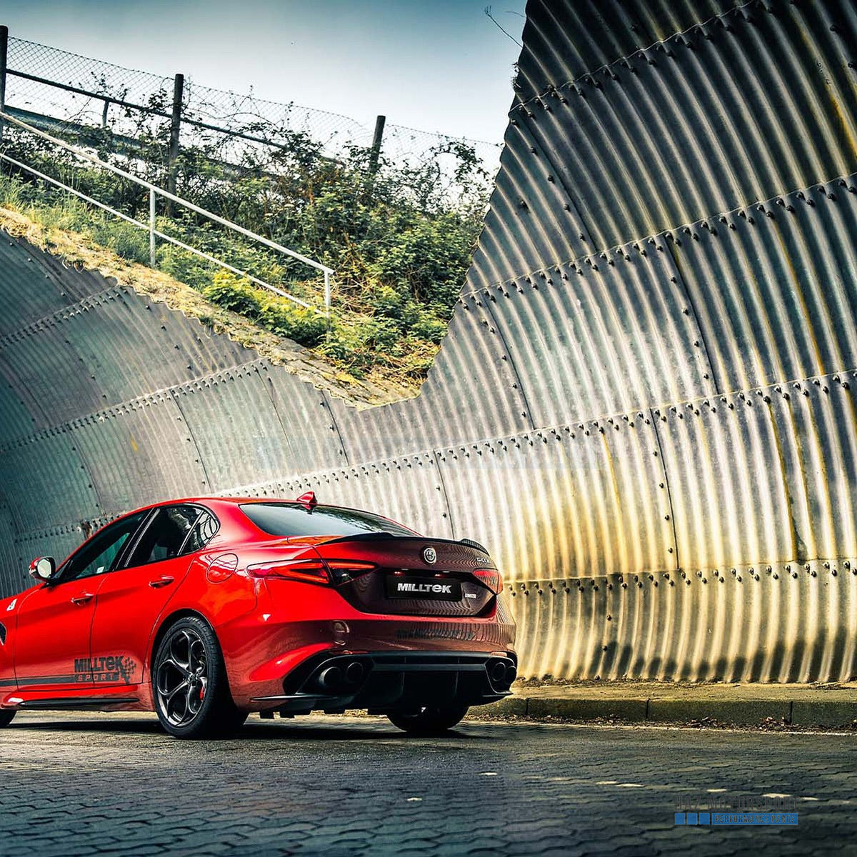Milltek Sport Cat Back Exhaust – Alfa Romeo Giulia Quadrifoglio 2.9 V6 Bi-Turbo (2017 on) – photo 11