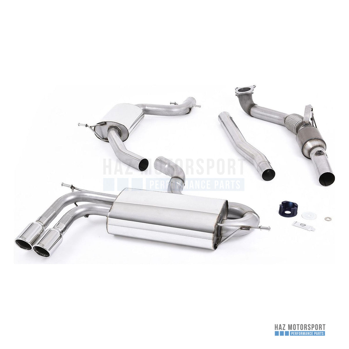 Milltek Sport Cat Back Exhaust – Audi A3 1.8 TSI (2008–2012) – photo 1