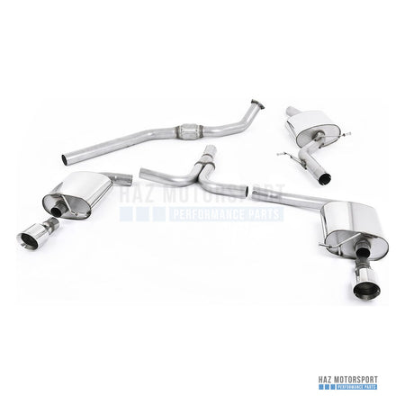 Milltek Sport Cat Back Exhaust – Audi A4 2.0 B8 (Tiptronic)/Audi A5 (Multitronic) S line (2008–2012) – photo 1