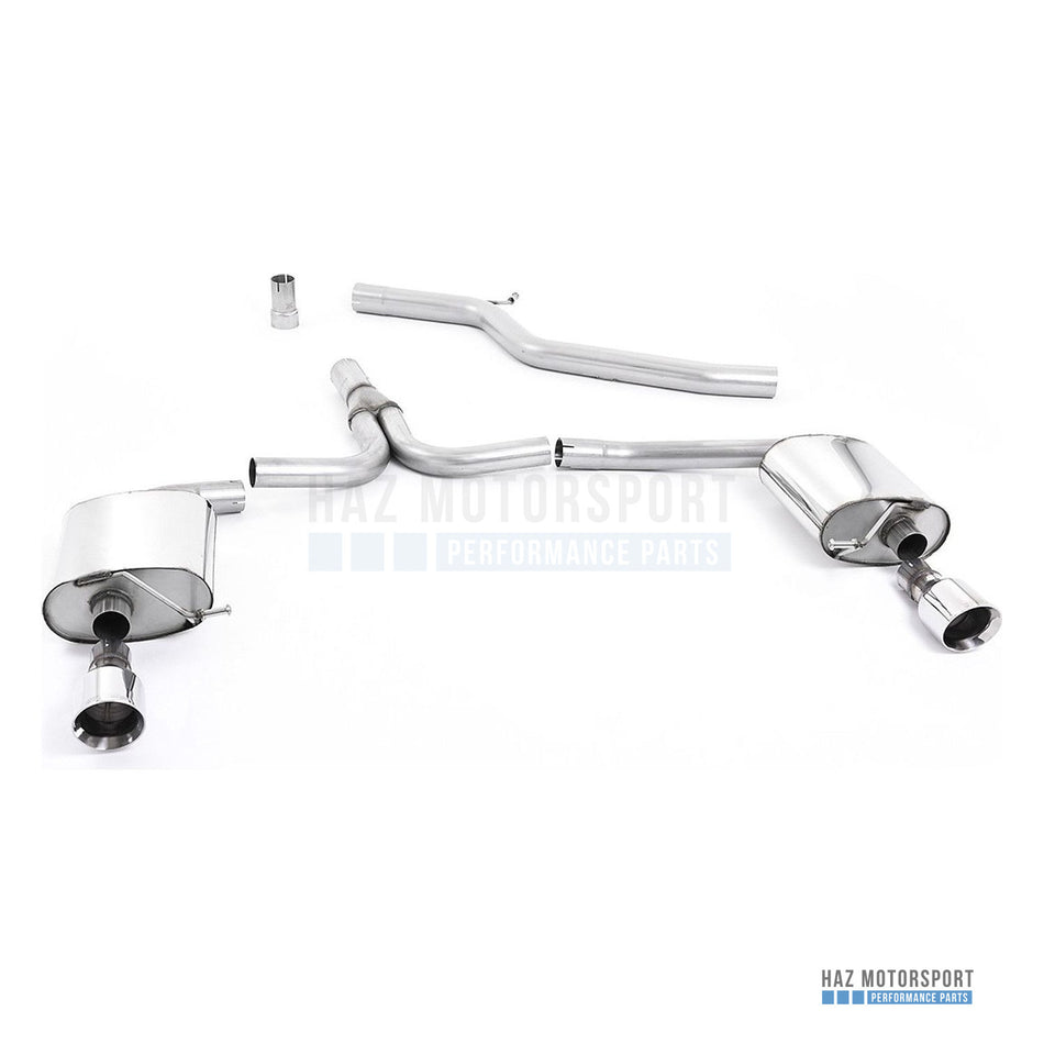 Milltek Sport Cat Back Exhaust – Audi A4 2.0 TDI B8/A5 S-line (2007–2012) – photo 1