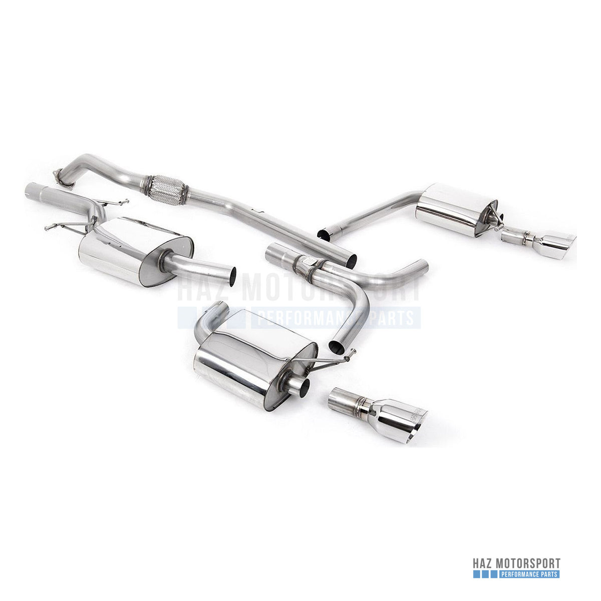 Milltek Sport Cat Back Exhaust – Audi A5 2.0 B8 (Multitronic) (2009–2012) – photo 1