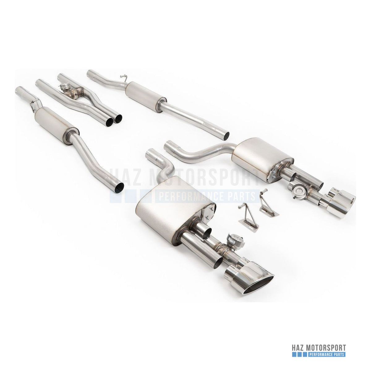 Milltek Sport Cat Back Exhaust – Audi RS4 B7 (2006–2008) – photo 1