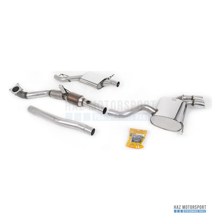 Milltek Sport Cat Back Exhaust – Audi S3 8P 3-door (2006–2012) – photo 1