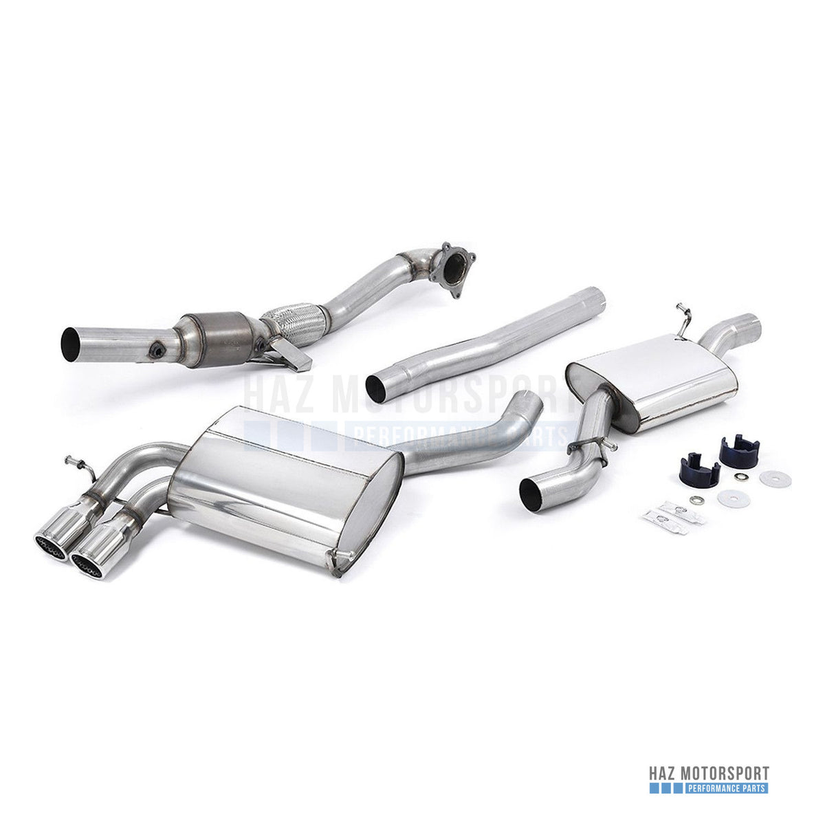 Milltek Sport Cat Back Exhaust – Audi S3 8P Sportback (2007–2012) – photo 1