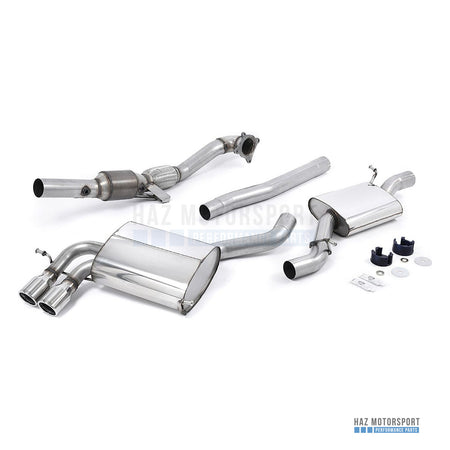 Milltek Sport Cat Back Exhaust – Audi S3 8P Sportback (2007–2012) – photo 1