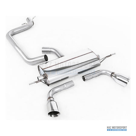 Milltek Sport Cat Back Exhaust – Audi TT Mk2 2.0 2WD (2006–2011) – photo 3