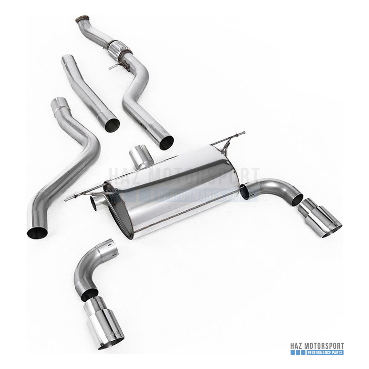 Milltek Sport Cat Back Exhaust – BMW F20/F21 M135i (Non X-Drive) (2012–2016) – photo 1