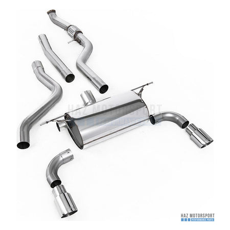 Milltek Sport Cat Back Exhaust – BMW F20/F21 M135i (Non X-Drive) (2012–2016) – photo 1