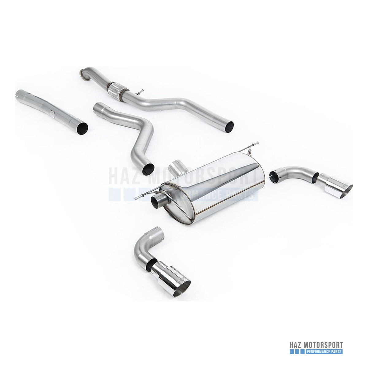 Milltek Sport Cat Back Exhaust – BMW F20/F21 M135i (Non X-Drive) (2012–2016) – photo 6