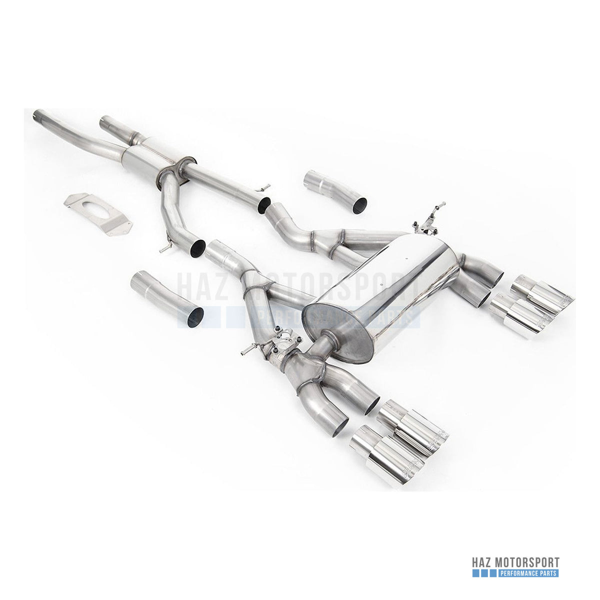 Milltek Sport Cat Back Exhaust – BMW F80 M3/F82 M4 (2019–2020) – photo 2