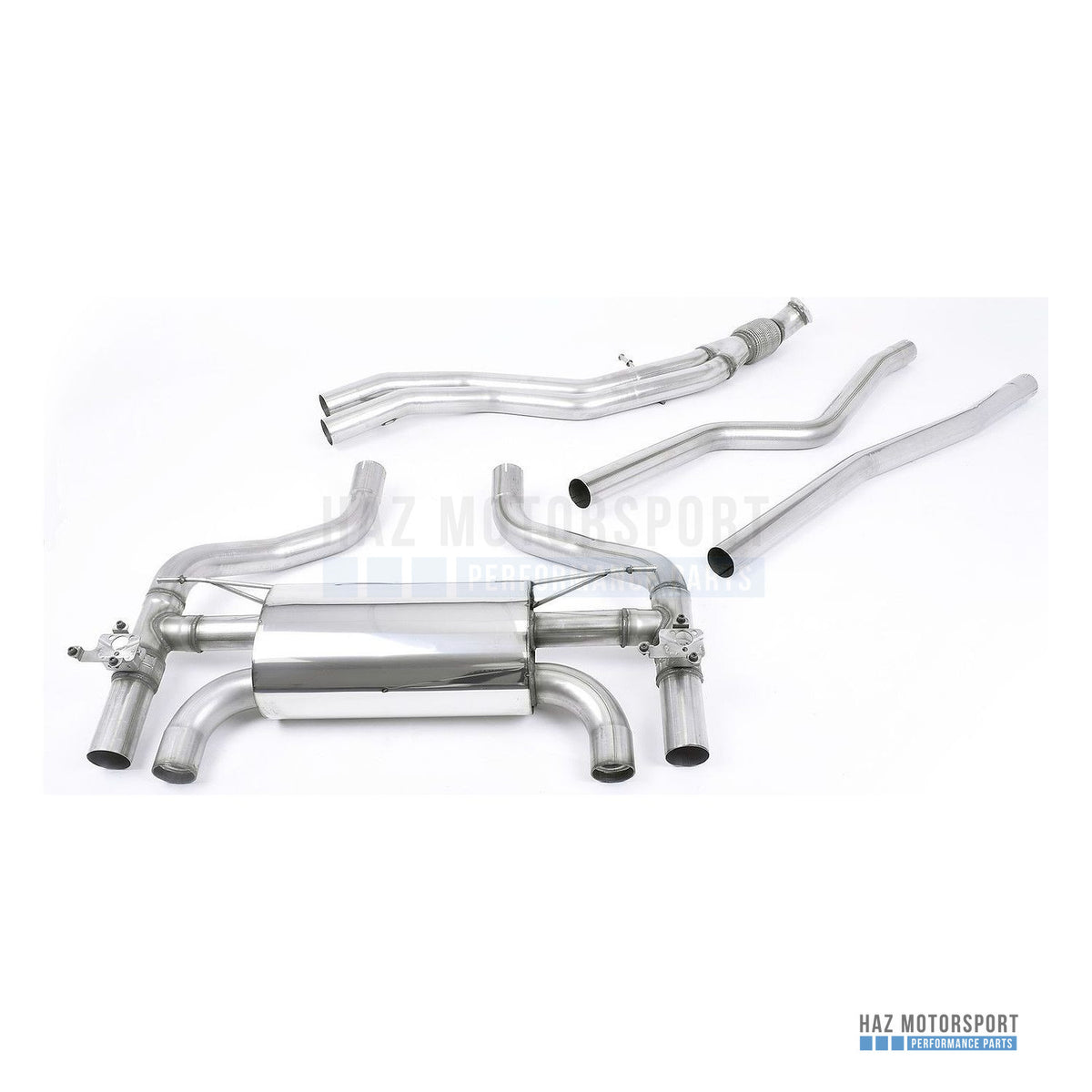Milltek Sport Cat Back Exhaust – BMW F87 M2 (2016–2018) – photo 9