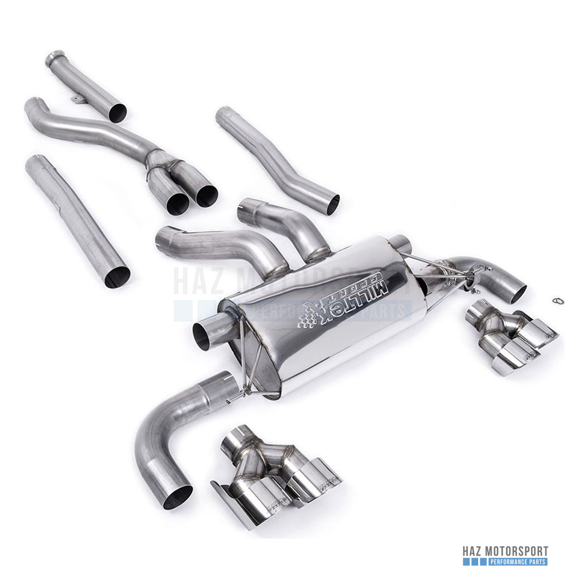 Milltek Sport Cat Back Exhaust – BMW G20/21 M340i & G22 M440i (2019–2025) – photo 1