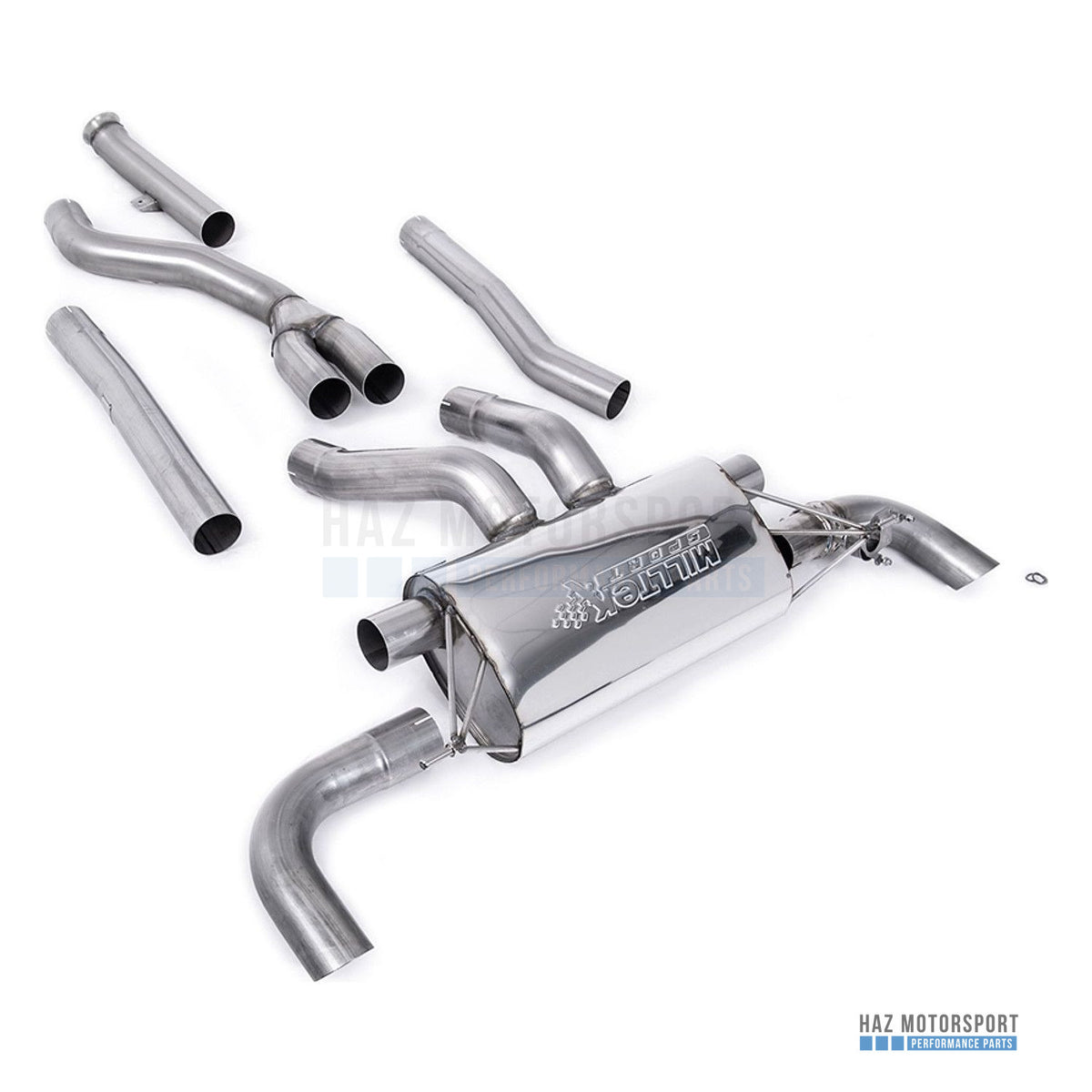 Milltek Sport Cat Back Exhaust – BMW G20/21 M340i & G22 M440i (2019–2025) – photo 3