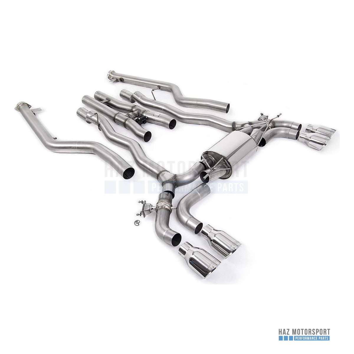 Milltek Sport Cat Back Exhaust – BMW M5 F90 LCI (2021 on) – photo 1