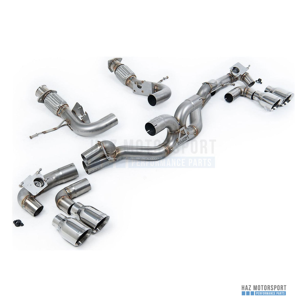 Milltek Sport Cat Back Exhaust – Chevrolet / GMC Corvette Stingray 6.2L V8 & E-Ray Hybrid (2020 on) – photo 1