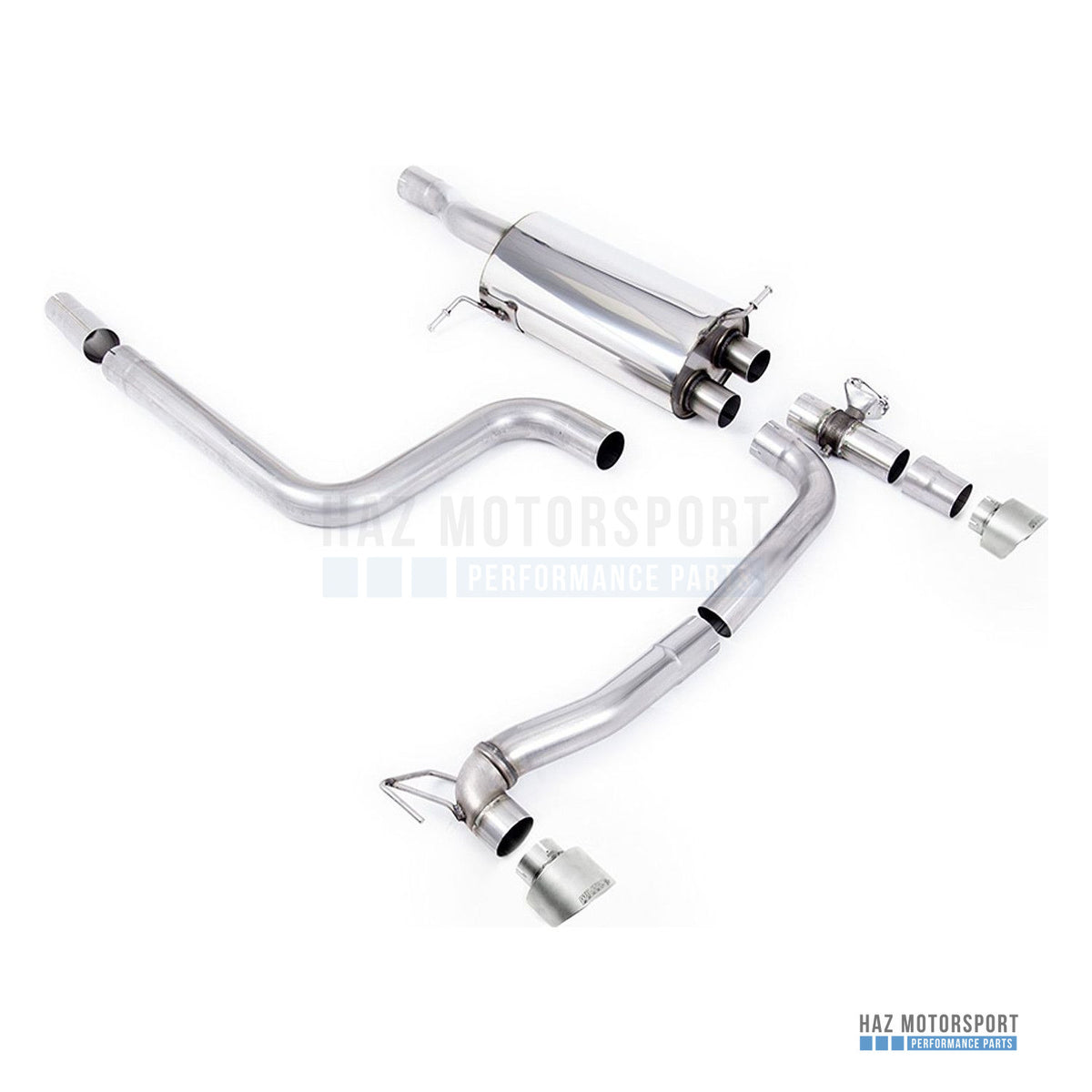 Milltek Sport Cat Back Exhaust – Ford Fiesta Mk8 ST 1.5 (Pre Sept 2020) (2018–2020) – photo 7