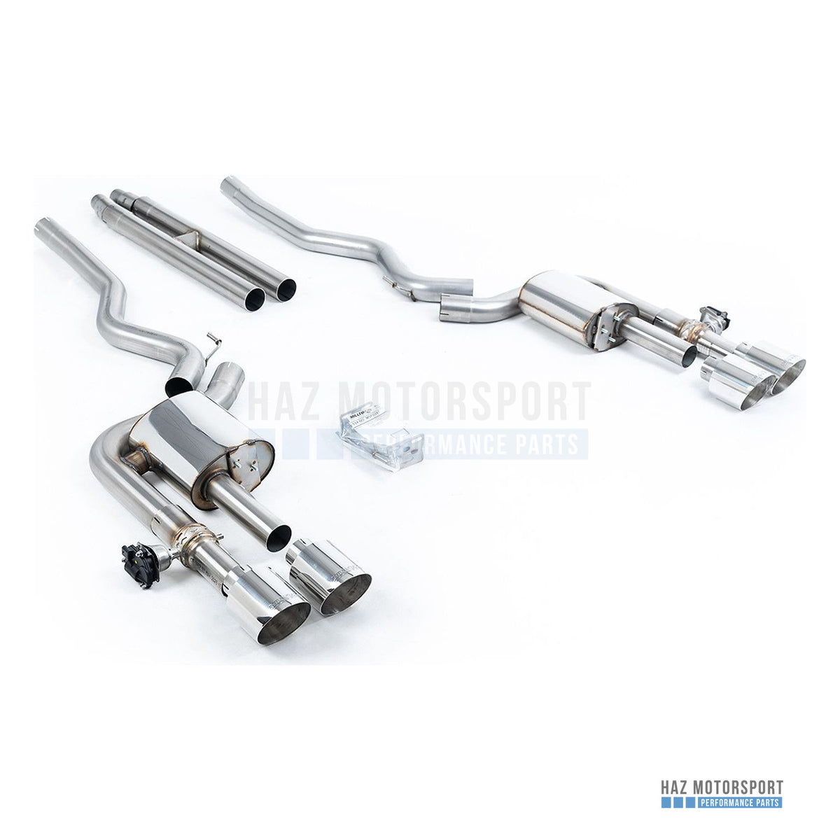 Milltek Sport Cat Back Exhaust – Ford Mustang 5.0 V8 Dark Horse/ Mach 1 (2021 on) – photo 1