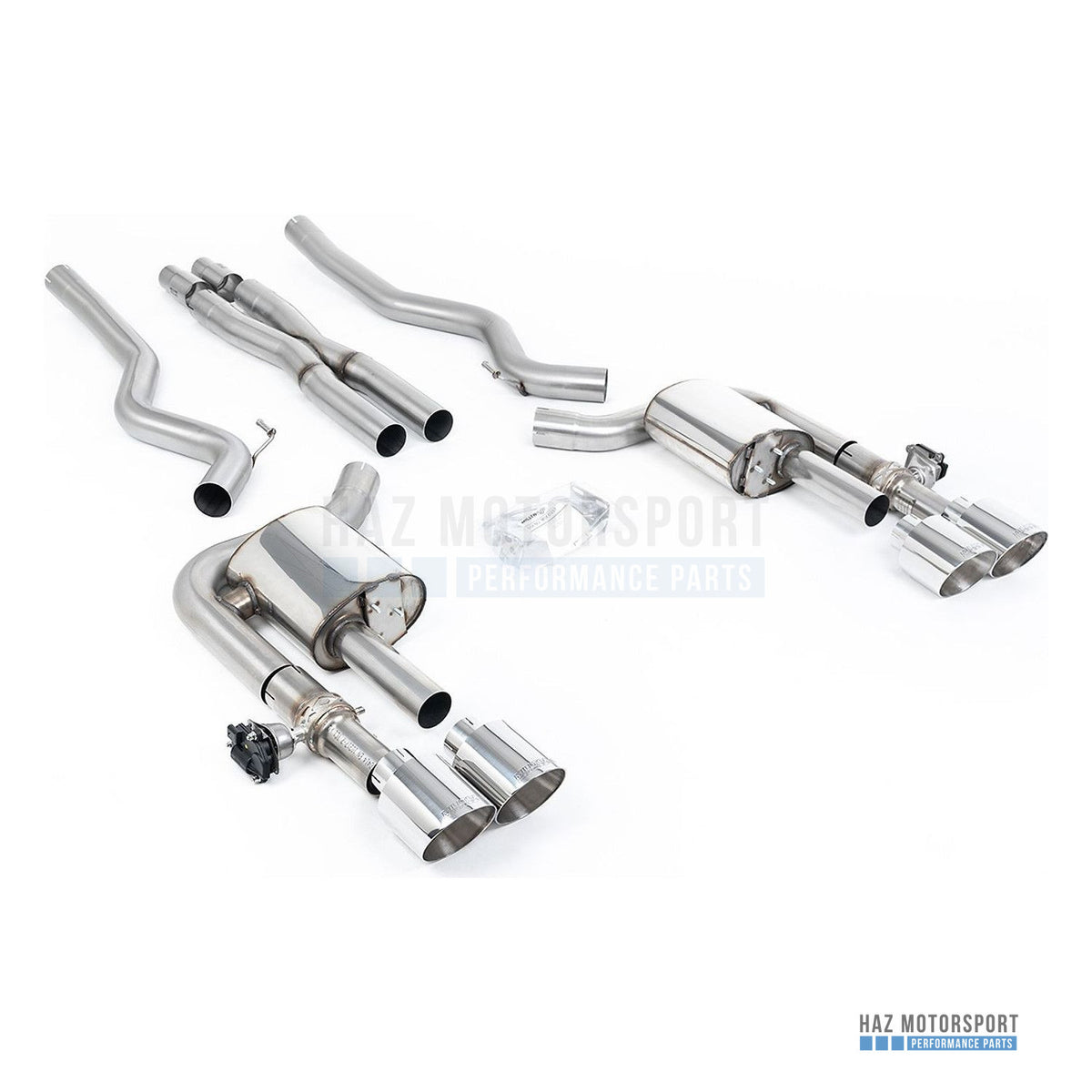 Milltek Sport Cat Back Exhaust – Ford Mustang 5.0 V8 Dark Horse/ Mach 1 (2021 on) – photo 2