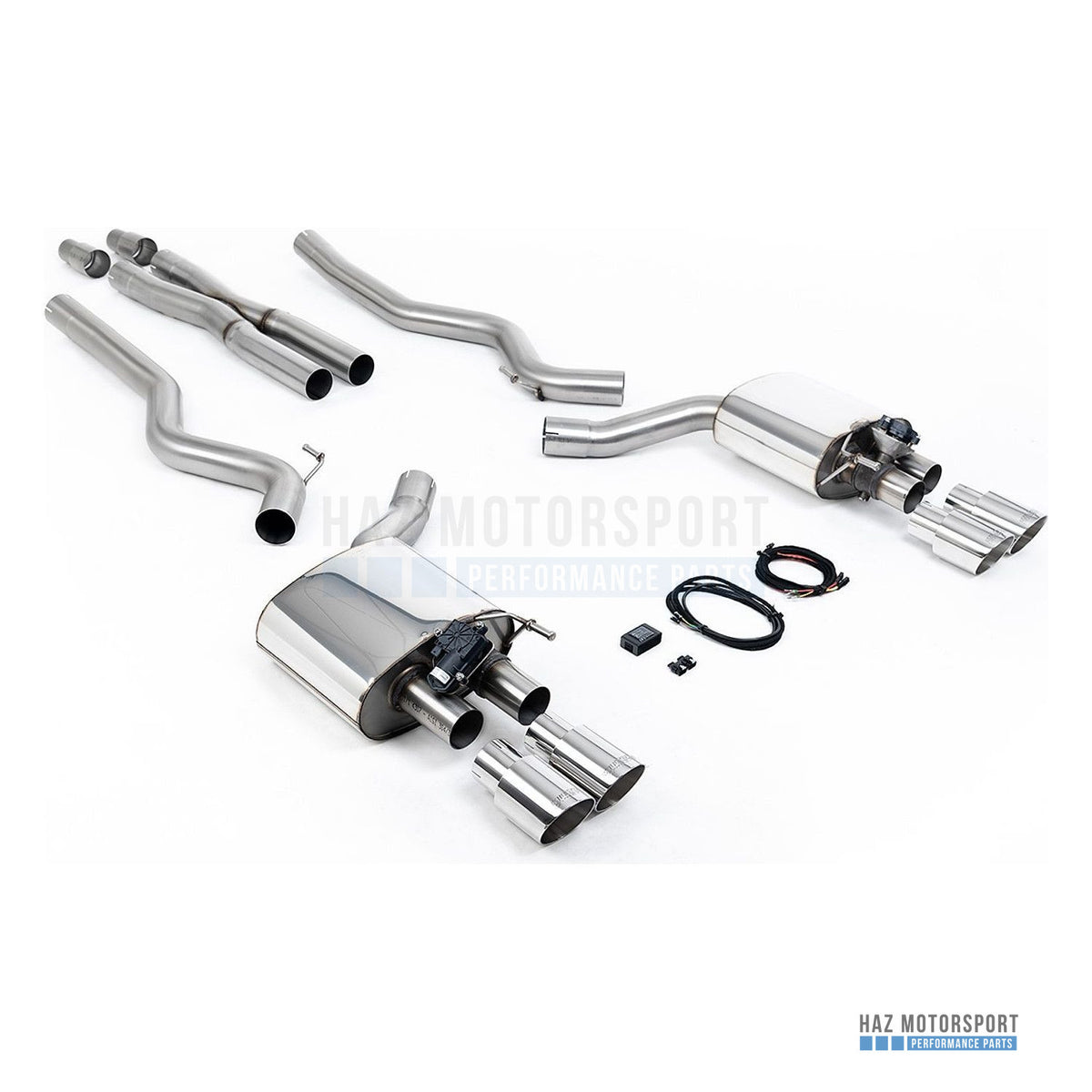 Milltek Sport Cat Back Exhaust – Ford Mustang 5.0 V8 GT (Fastback) (2015–2018) – photo 1
