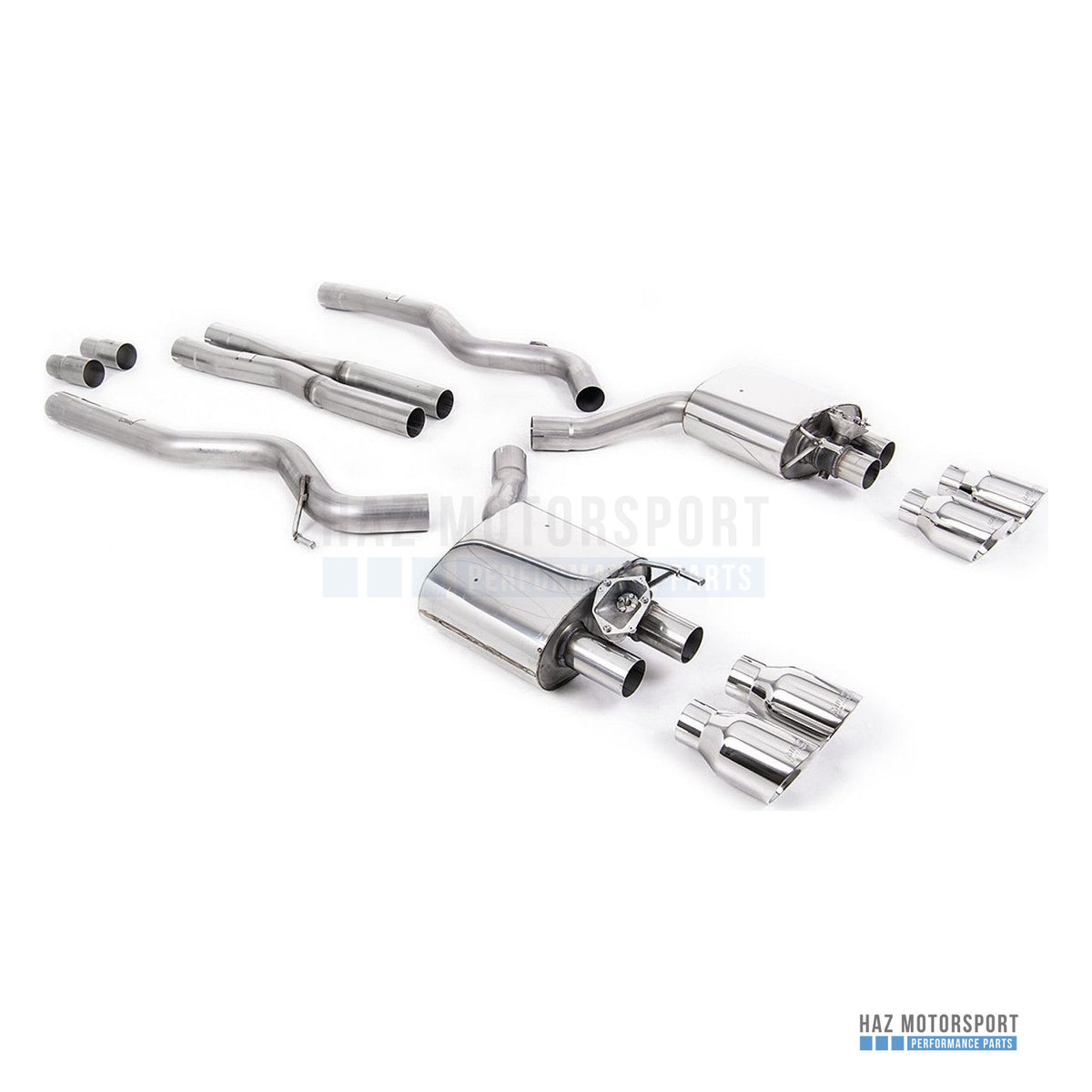 Milltek Sport Cat Back Exhaust – Ford Mustang 5.0 V8 GT (2019 on) – photo 1