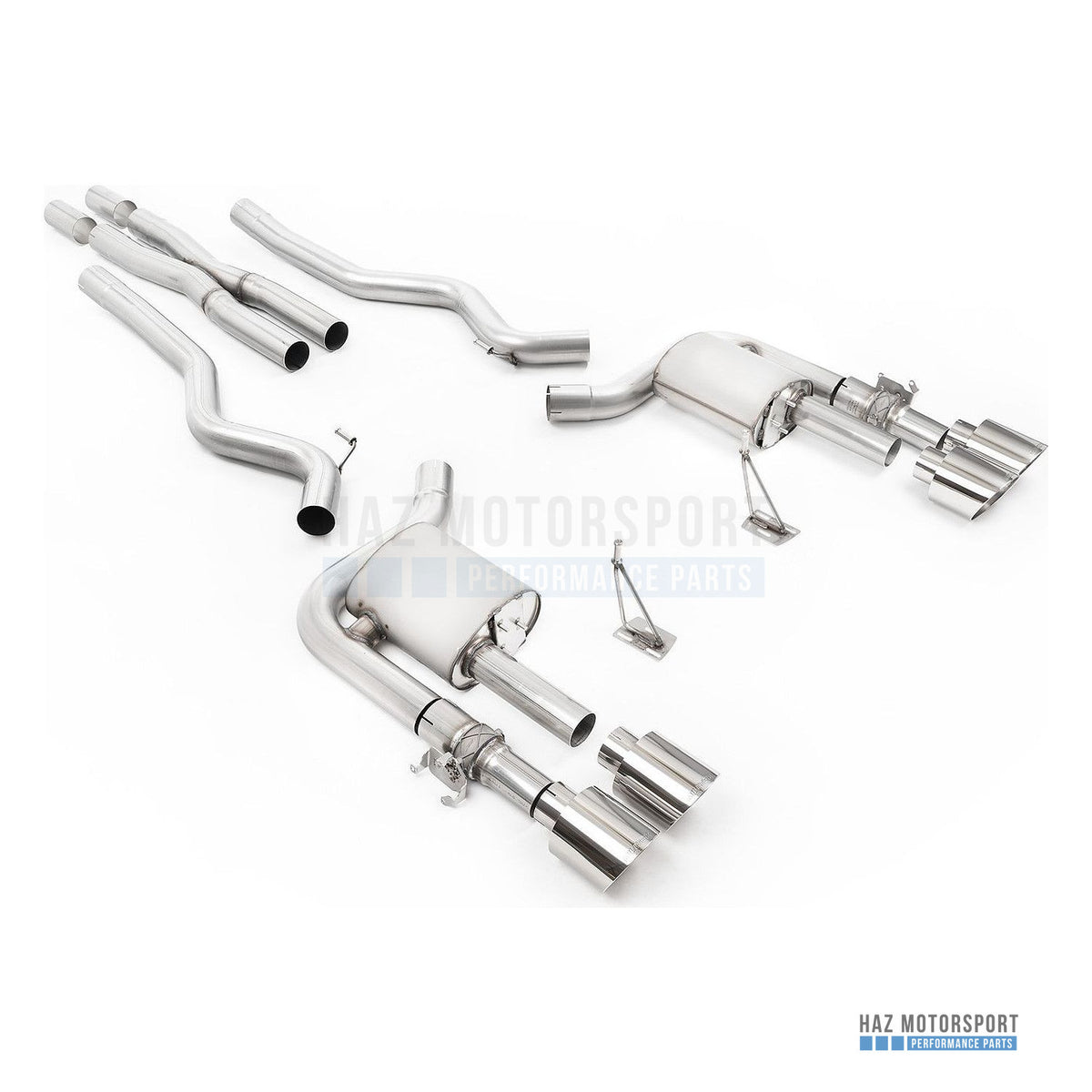 Milltek Sport Cat Back Exhaust – Ford Mustang 5.0 V8 GT500 (2020–2023) – photo 1