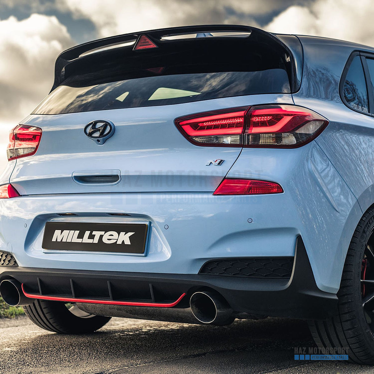 Milltek Sport Cat Back Exhaust – Hyundai/Kia i30N Performance Fastback (2019–2021) – photo 4