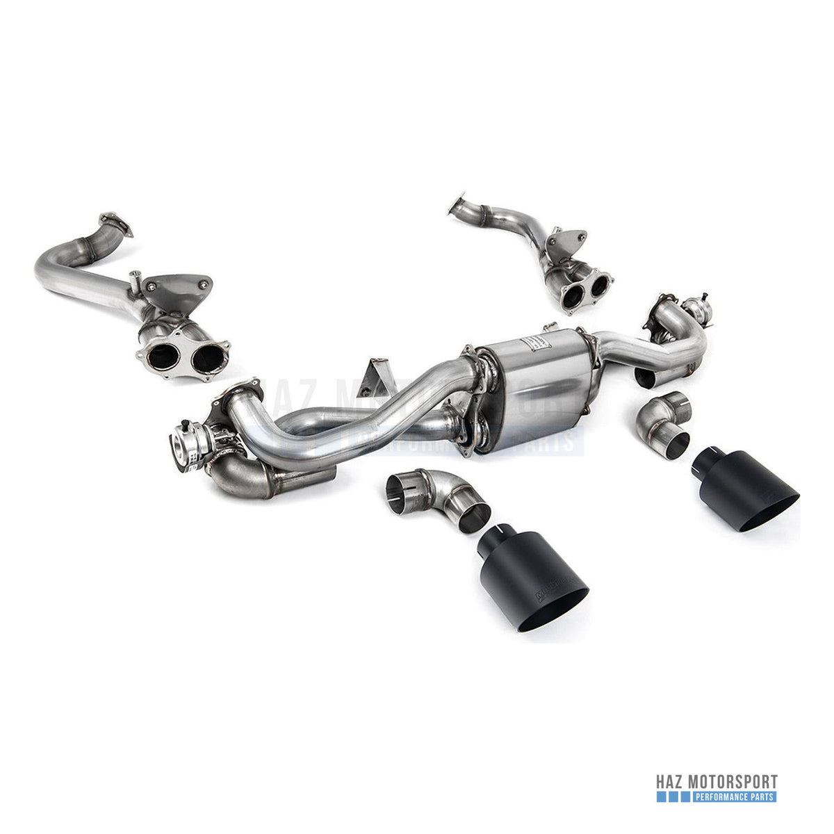 Milltek Sport Cat Back Exhaust – Porsche 718 GTS & Spyder Boxster/GT4 4.0 Cayman (2019–2020) – photo 2