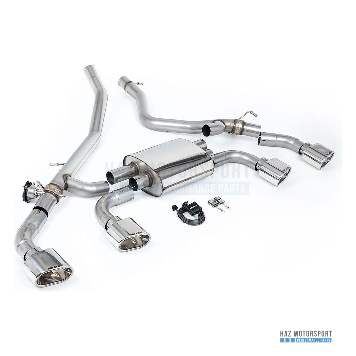 Milltek Sport Cat Back Exhaust – Range Rover Sport P440/460/510/550e L461(Hybrid) (2023 on) – photo 1