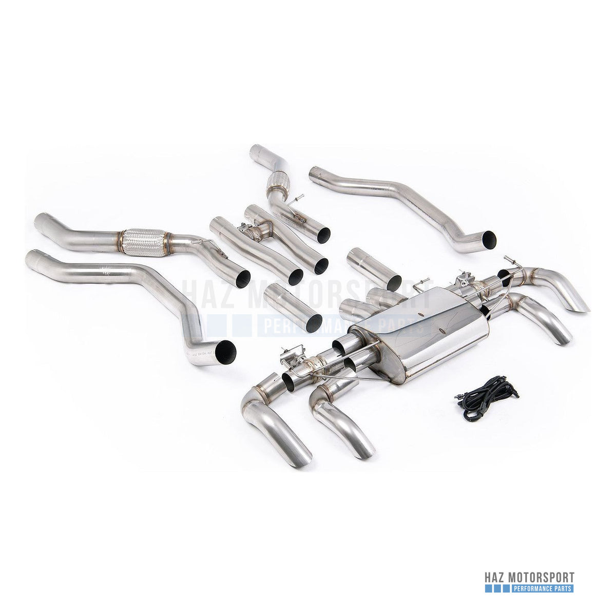 Milltek Sport Cat Back Exhaust – Range Rover Vogue L460 P530 (LWB) V8 NC11 Engine (2024 on) – photo 1