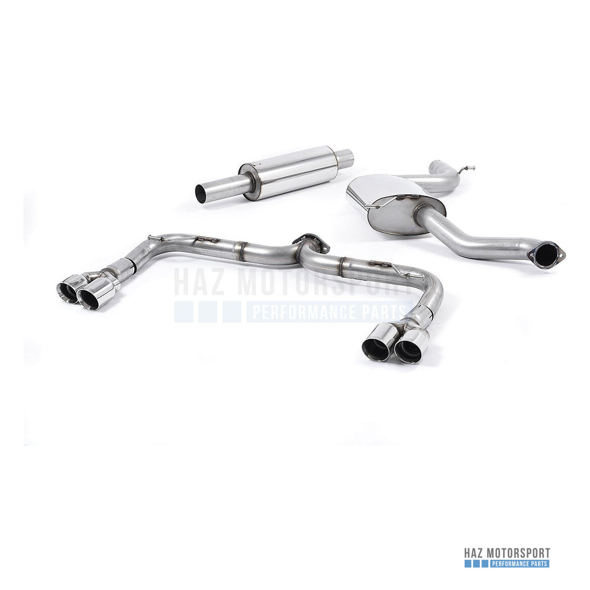 Milltek Sport Cat Back Exhaust – Seat Leon Cupra 280/290 (2014–2017) – photo 1
