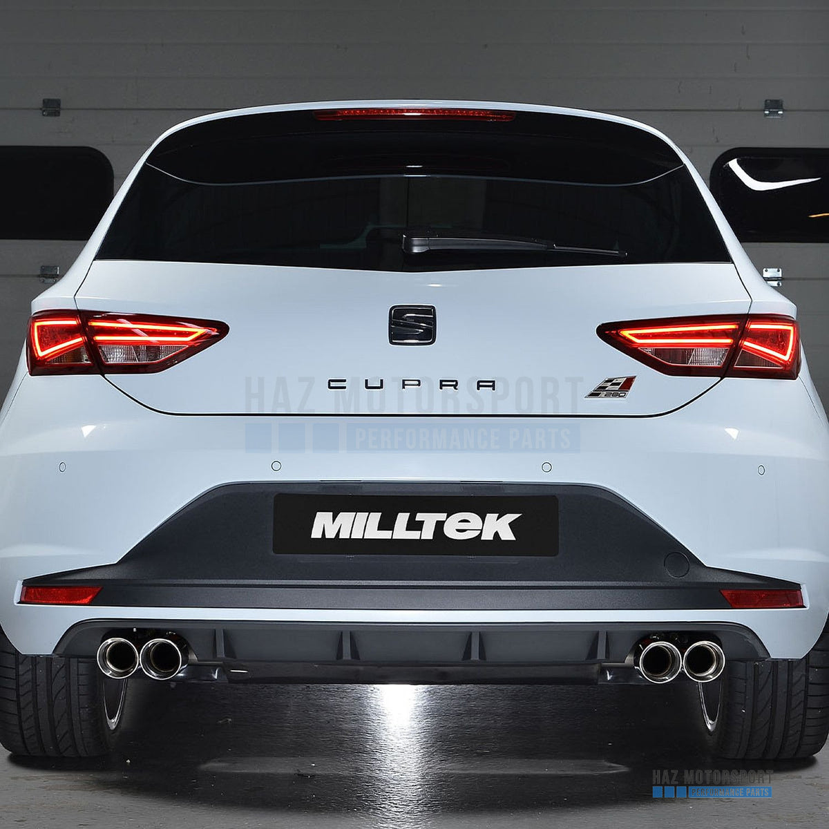 Milltek Sport Cat Back Exhaust – Seat Leon Cupra 280/290 (2014–2017) – photo 3