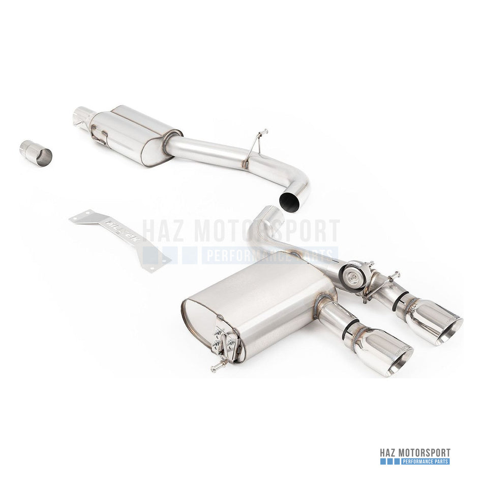 Milltek Sport Cat Back Exhaust – VW Golf Mk5 R32 3.2 V6 (2005–2009) – photo 1