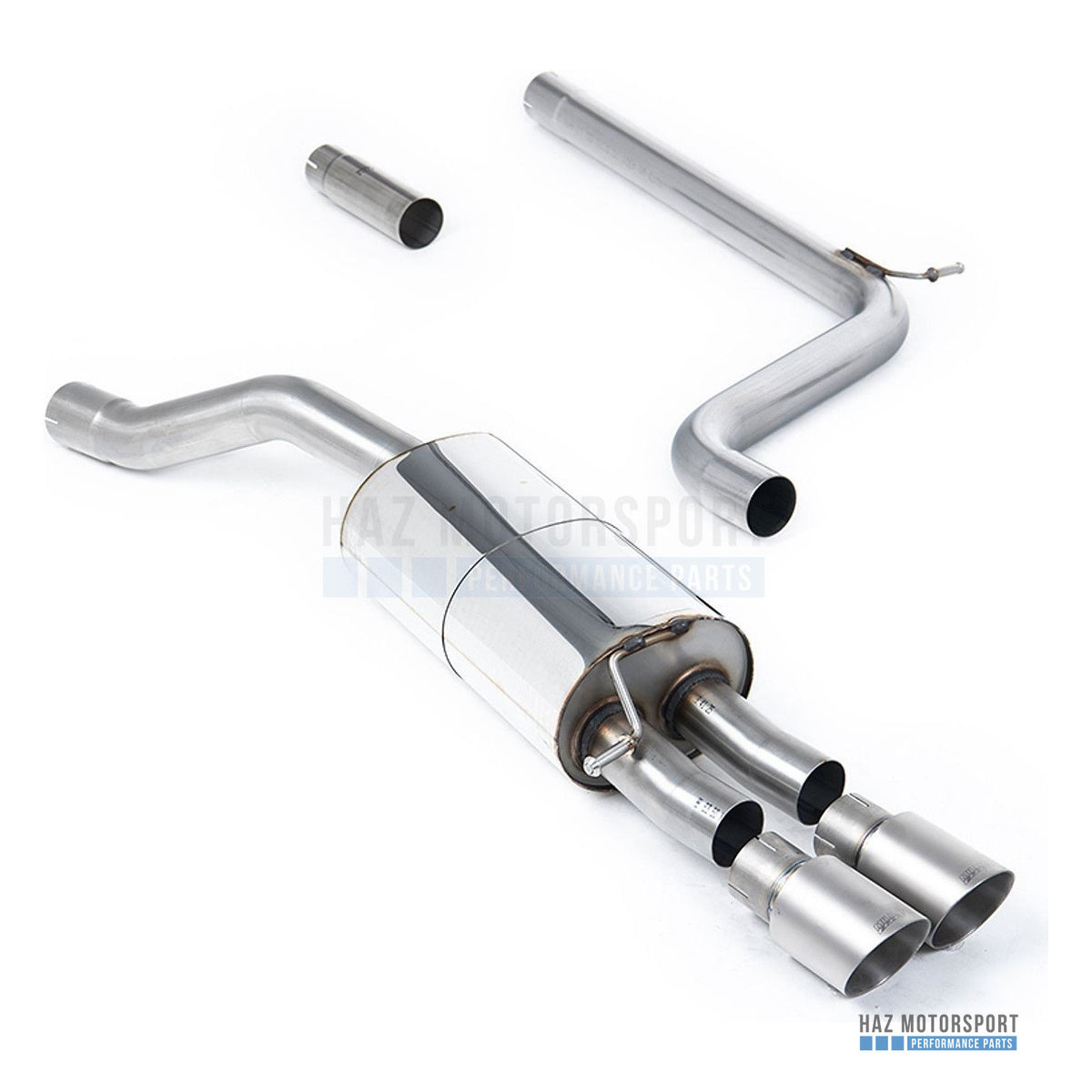 Milltek Sport Cat Back Exhaust – VW Polo 1.5 TSI (AW 5 door) (2019 on) – photo 3