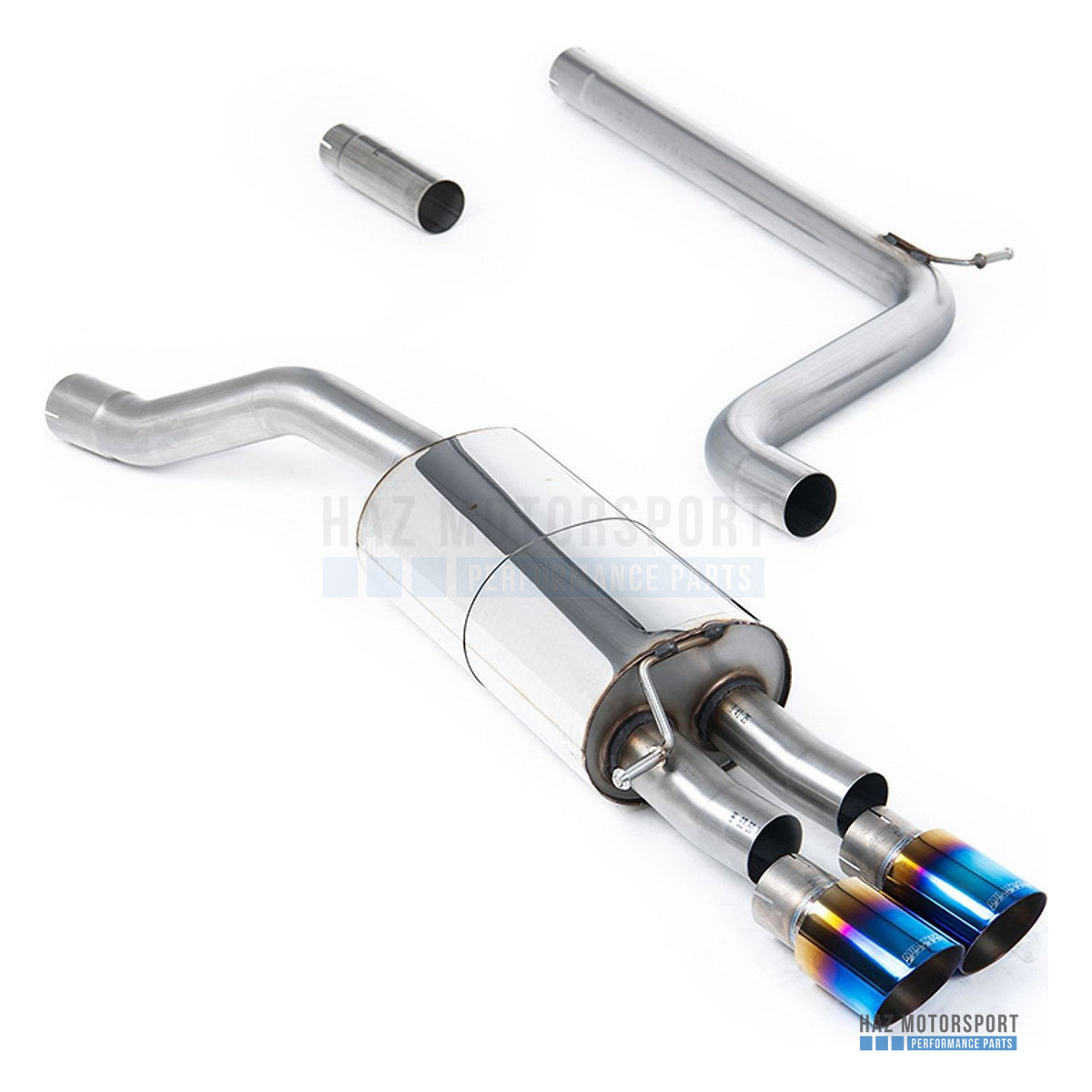 Milltek Sport Cat Back Exhaust – VW Polo 1.5 TSI (AW 5 door) (2019 on) – photo 4