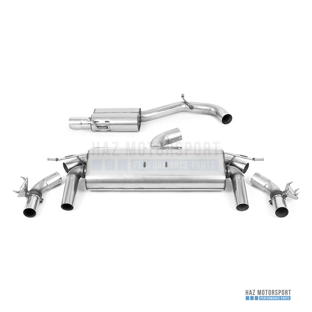 Milltek Sport Cat Back Exhaust – VW T-Roc R 2.0 TSI (2019 on) – photo 3