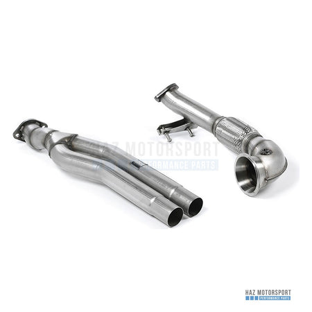 Milltek Sport Downpipe with Turbo Elbow and Catalyst Delete – Audi RS3 8V Sportback 2.5 TFSI (2015–2016) – photo 1