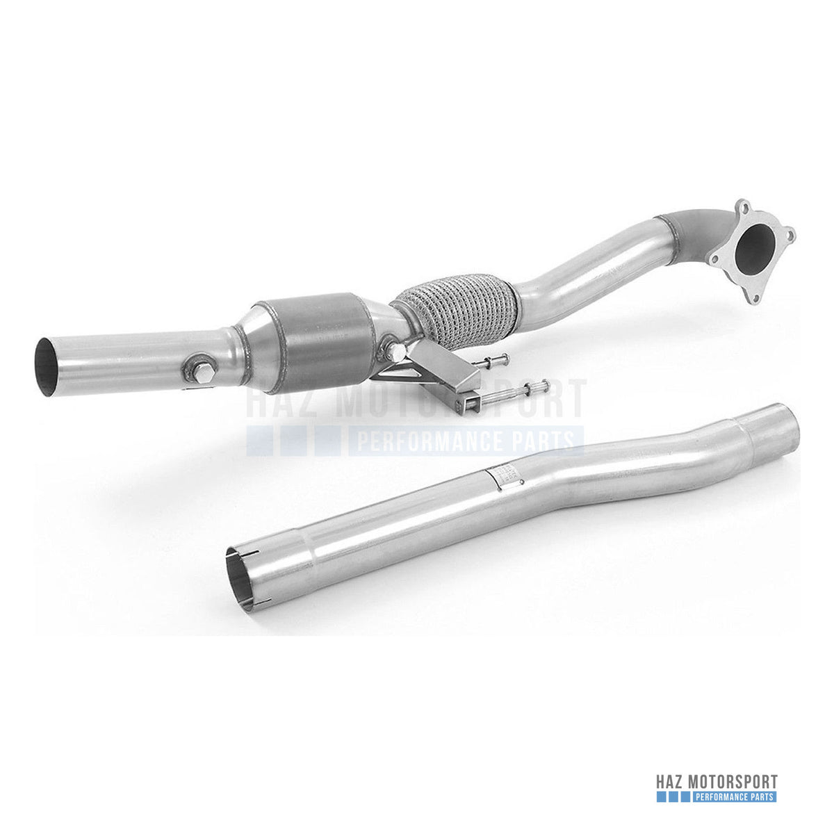 Milltek Sport ECE Approved Sports Cat Downpipe – Audi A3 / S3 / Leon / Golf (2003–2013) – photo 1