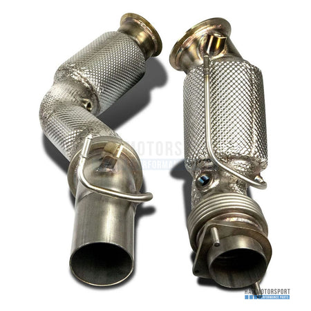 Milltek Sport ECE Approved Sports Cat Downpipe – BMW F87 M2 & F82/83 M4 (2018 on) – photo 1