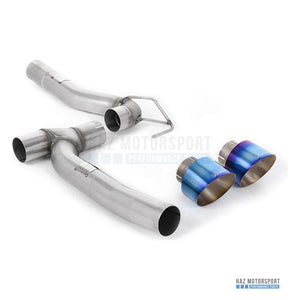 Burnt Titanium tailpipe trim