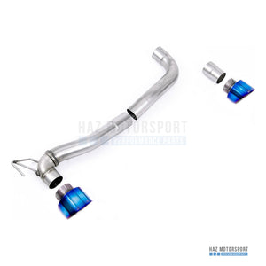 Burnt Titanium tailpipe trim