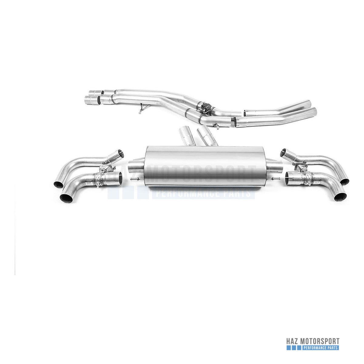 Milltek Sport Front Pipe Back Exhaust – Audi RSQ8 (2020 on) – photo 1
