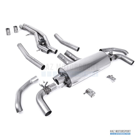 Milltek Sport Front Pipe Back Exhaust – Audi SQ7/SQ8 V8 Pre LCI (2020–2024) – photo 1
